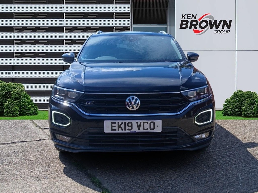 Volkswagen T-Roc 1.5 Tsi Gpf Evo R Line Suv Dsg EK19VCO Black #4