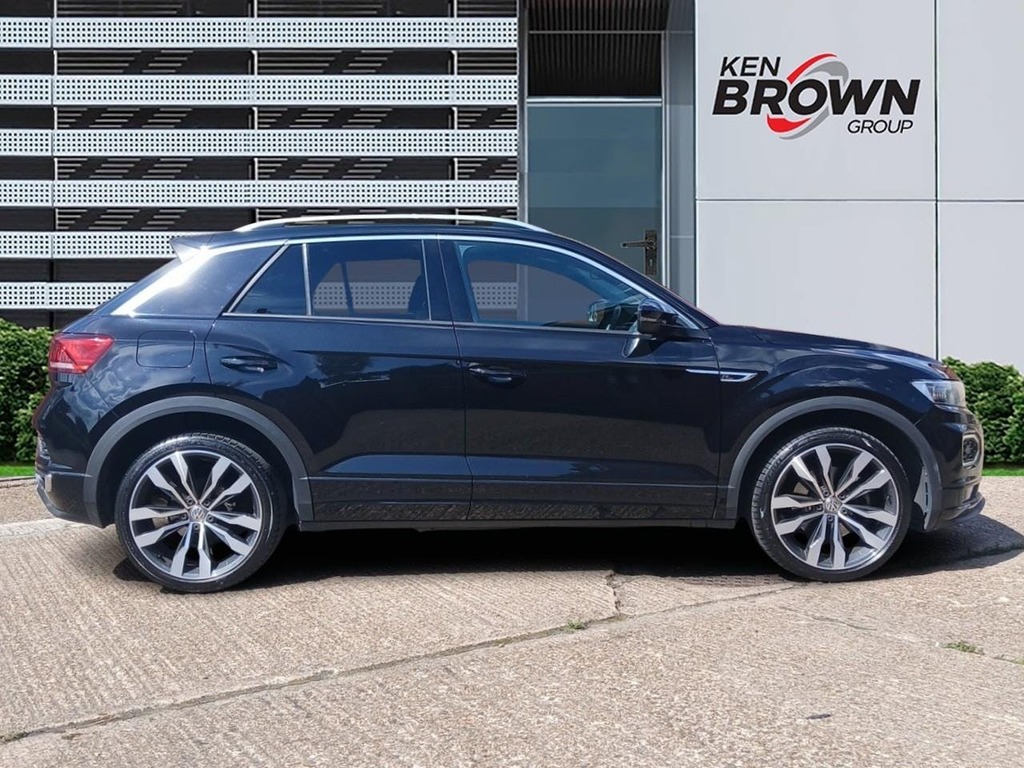 Volkswagen T-Roc 1.5 Tsi Gpf Evo R Line Suv Dsg EK19VCO Black #5