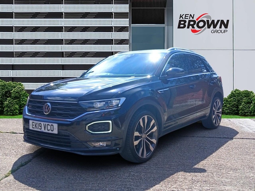 Volkswagen T-Roc 1.5 Tsi Gpf Evo R Line Suv Dsg EK19VCO Black #6