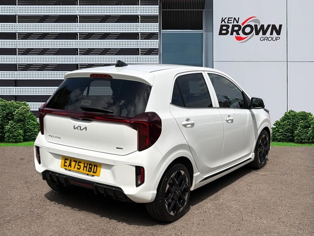 Kia Picanto 1.0 Gt Line Hatchback Amt EA75HBD White #6
