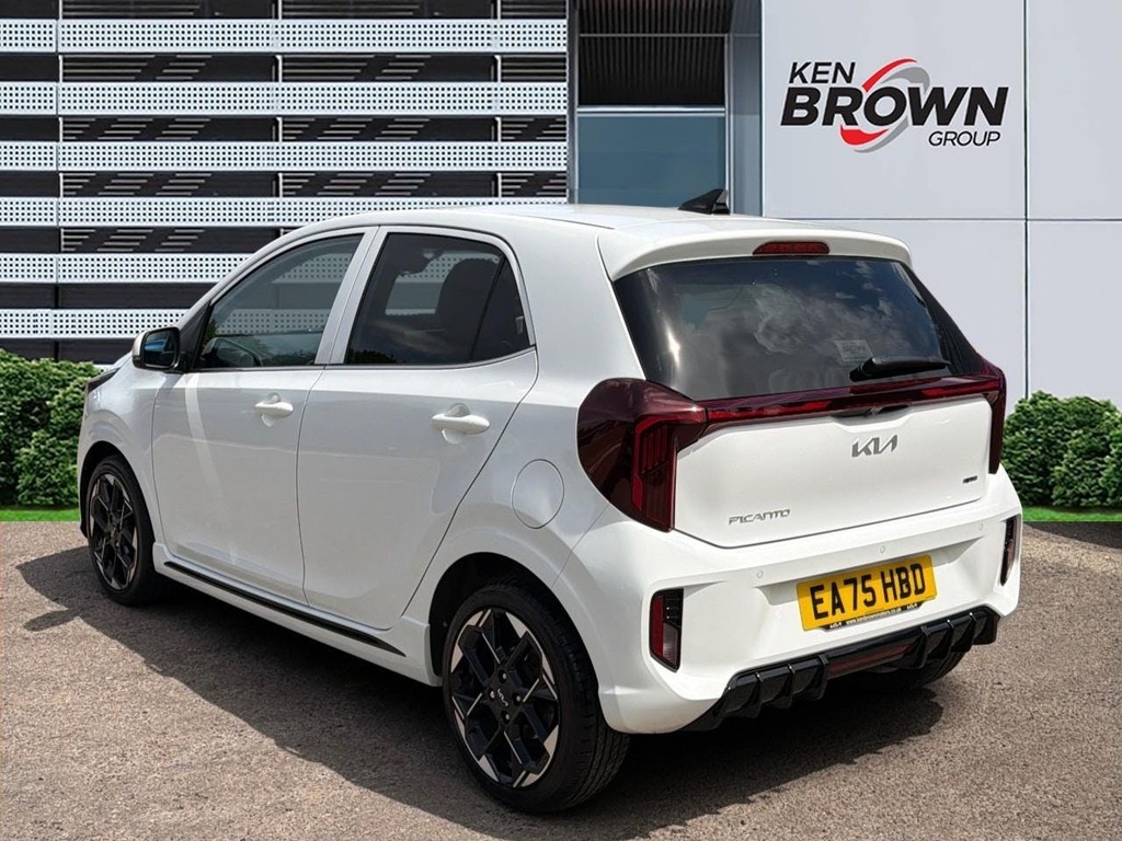 Kia Picanto 1.0 Gt Line Hatchback Amt EA75HBD White #2