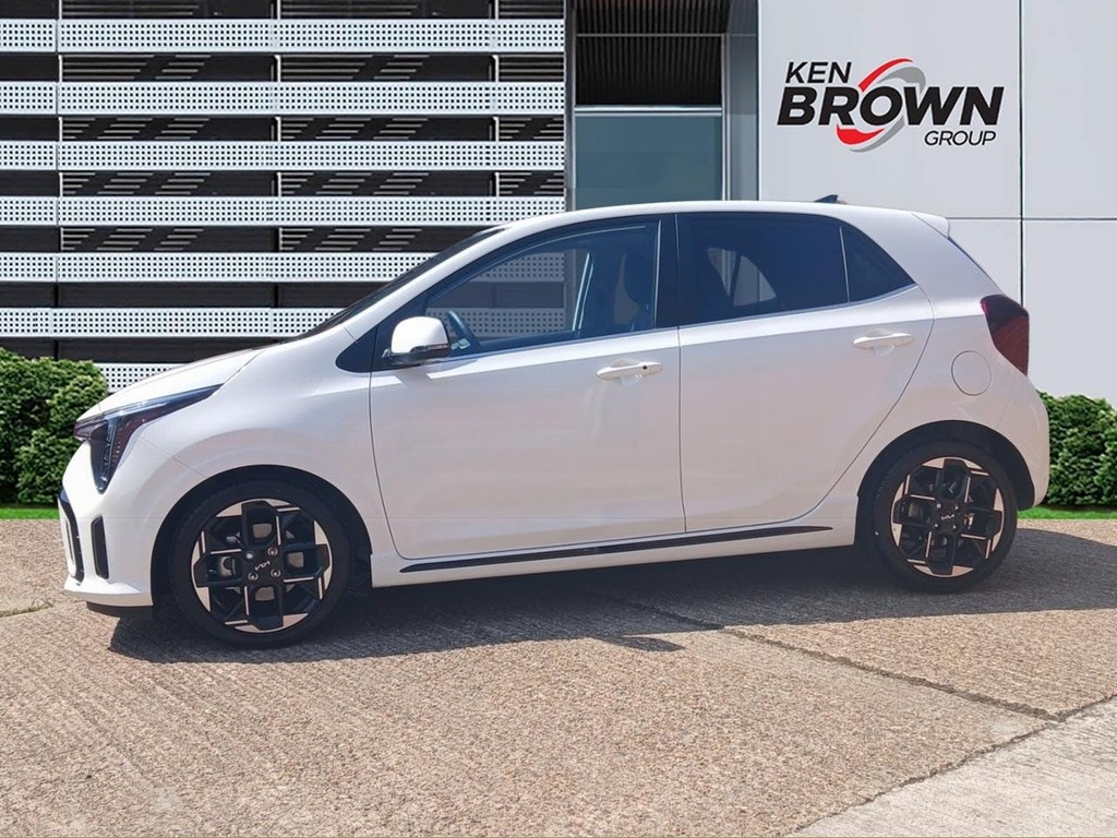 Kia Picanto 1.0 Gt Line S Hatchback Amt EK26TTX White #3