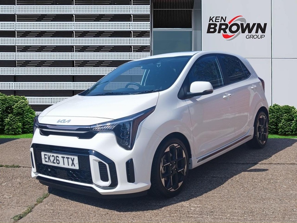 Kia Picanto 1.0 Gt Line S Hatchback Amt EK26TTX White #6