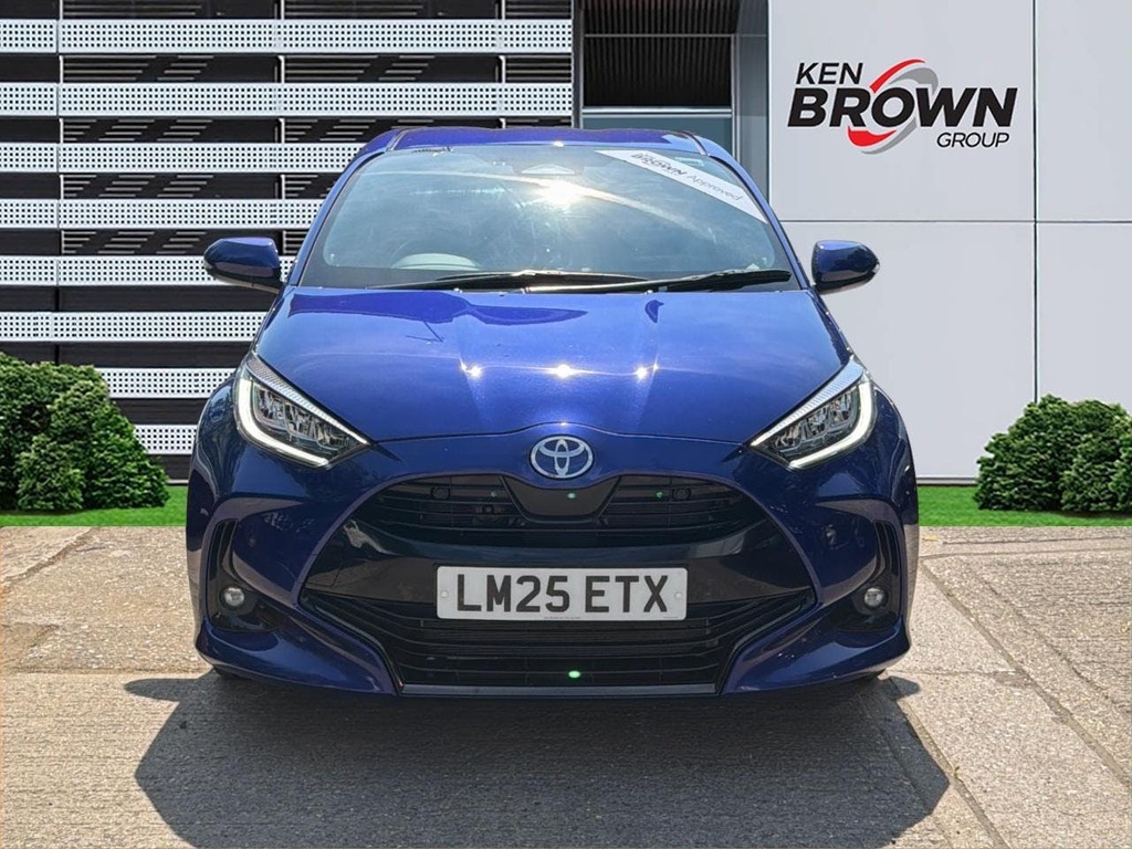 Toyota Yaris 1.5 Vvt H Excel Hatchback Hybrid E Cvt LM25ETX Blue #3