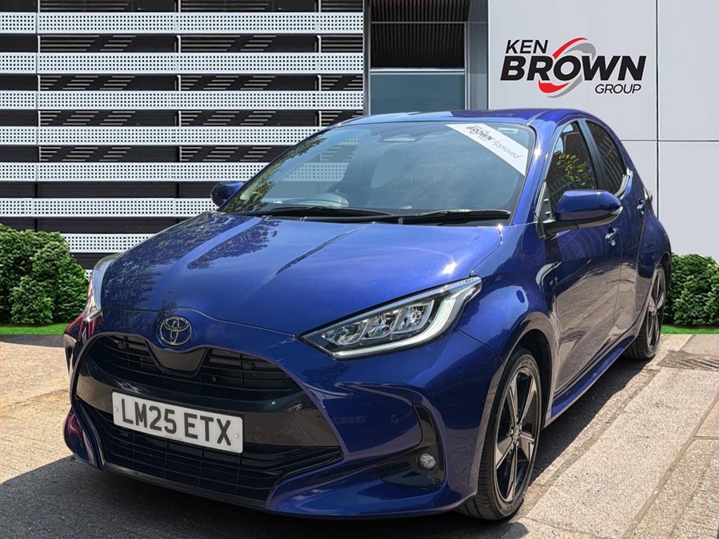 Toyota Yaris 1.5 Vvt H Excel Hatchback Hybrid E Cvt LM25ETX Blue #4