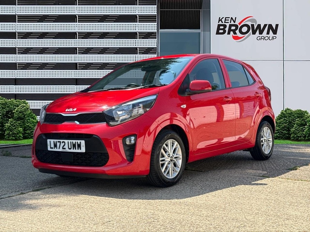 Kia Picanto 1.0 Dpi 2 Hatchback LM72UWW Red #6