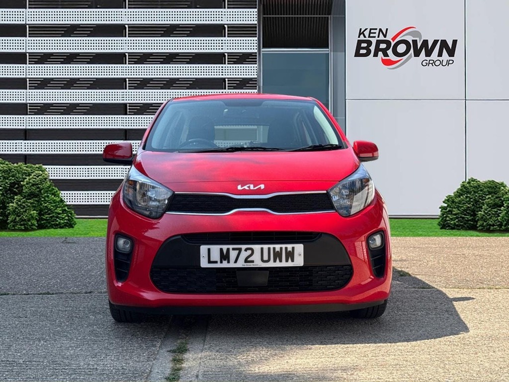 Kia Picanto 1.0 Dpi 2 Hatchback LM72UWW Red #4