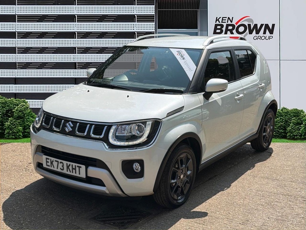 Suzuki Ignis 1.2 Dualjet Mhev Sz5 Hatchback Hybrid M EK73KHT White #5