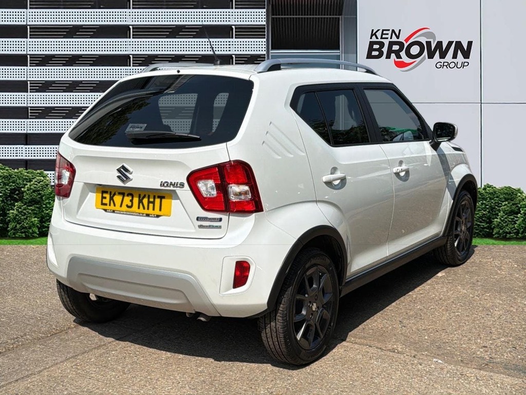 Suzuki Ignis 1.2 Dualjet Mhev Sz5 Hatchback Hybrid M EK73KHT White #6