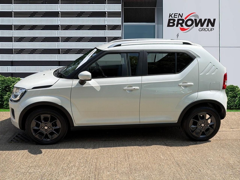 Suzuki Ignis 1.2 Dualjet Mhev Sz5 Hatchback Hybrid M EK73KHT White #3