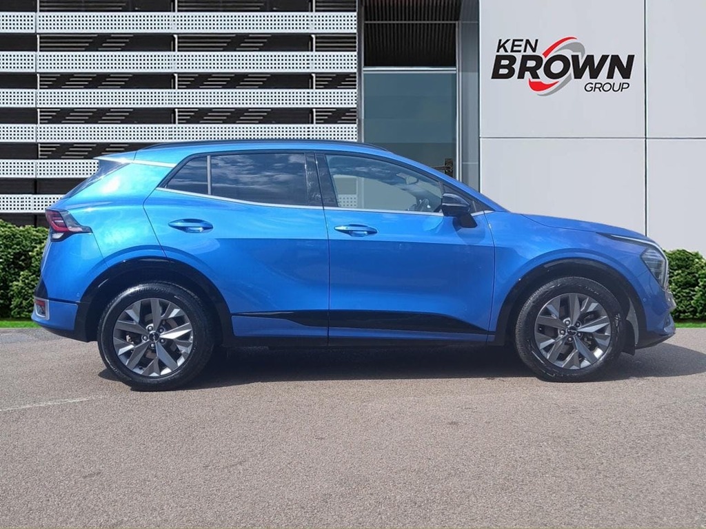 Kia Sportage 1.6 H T Gdi Gt Line S Suv Hybrid LN75PKE Blue #5
