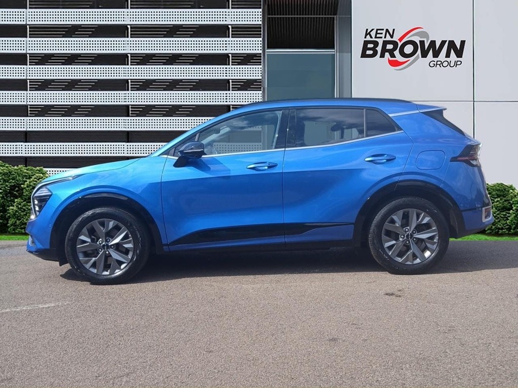 Kia Sportage 1.6 H T Gdi Gt Line S Suv Hybrid LN75PKE Blue #3