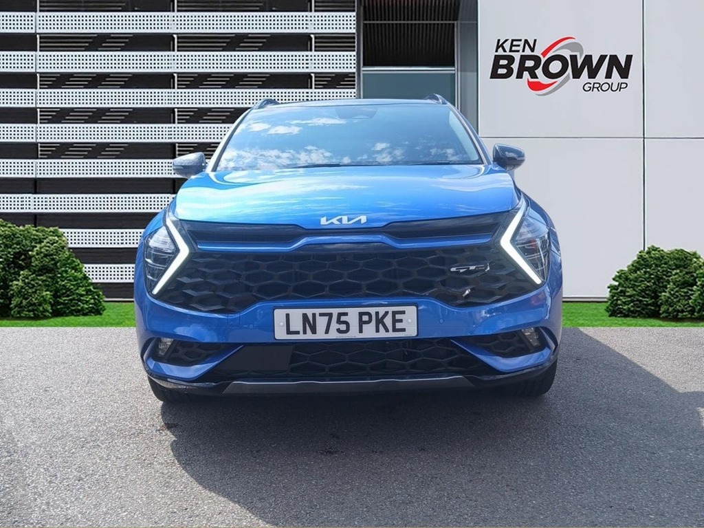 Kia Sportage 1.6 H T Gdi Gt Line S Suv Hybrid LN75PKE Blue #4