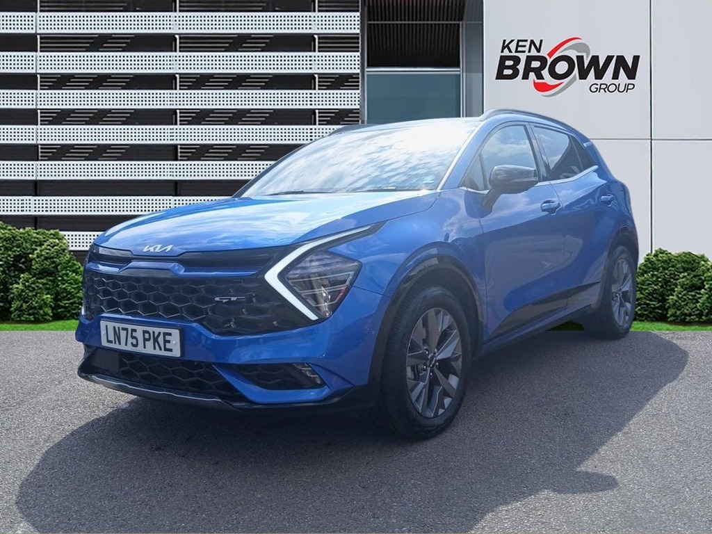 Kia Sportage 1.6 H T Gdi Gt Line S Suv Hybrid LN75PKE Blue #6