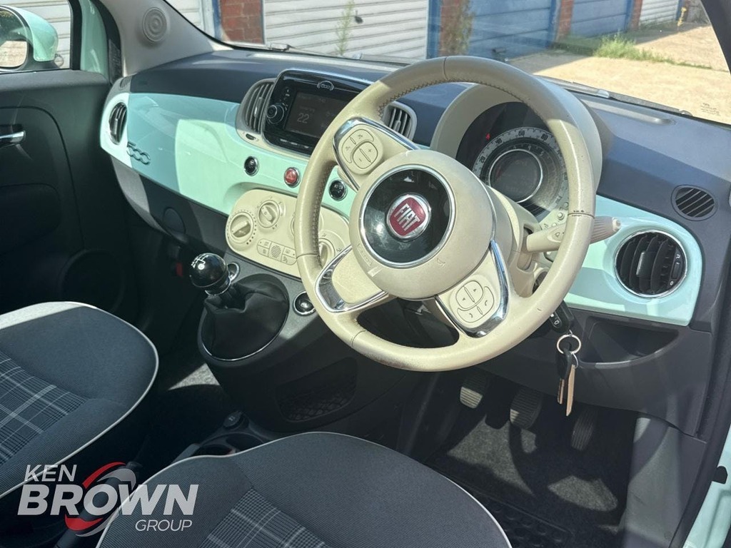 Fiat 500 500 Blue #11