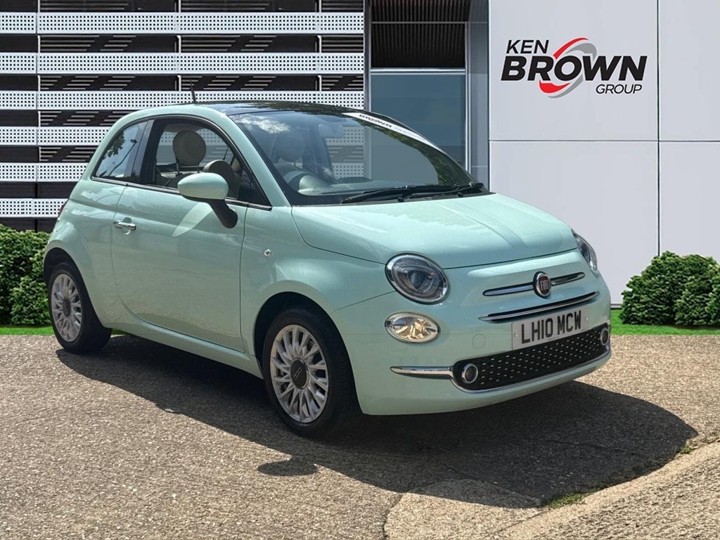 Fiat 500 1.2 Lounge Hatchback Green
