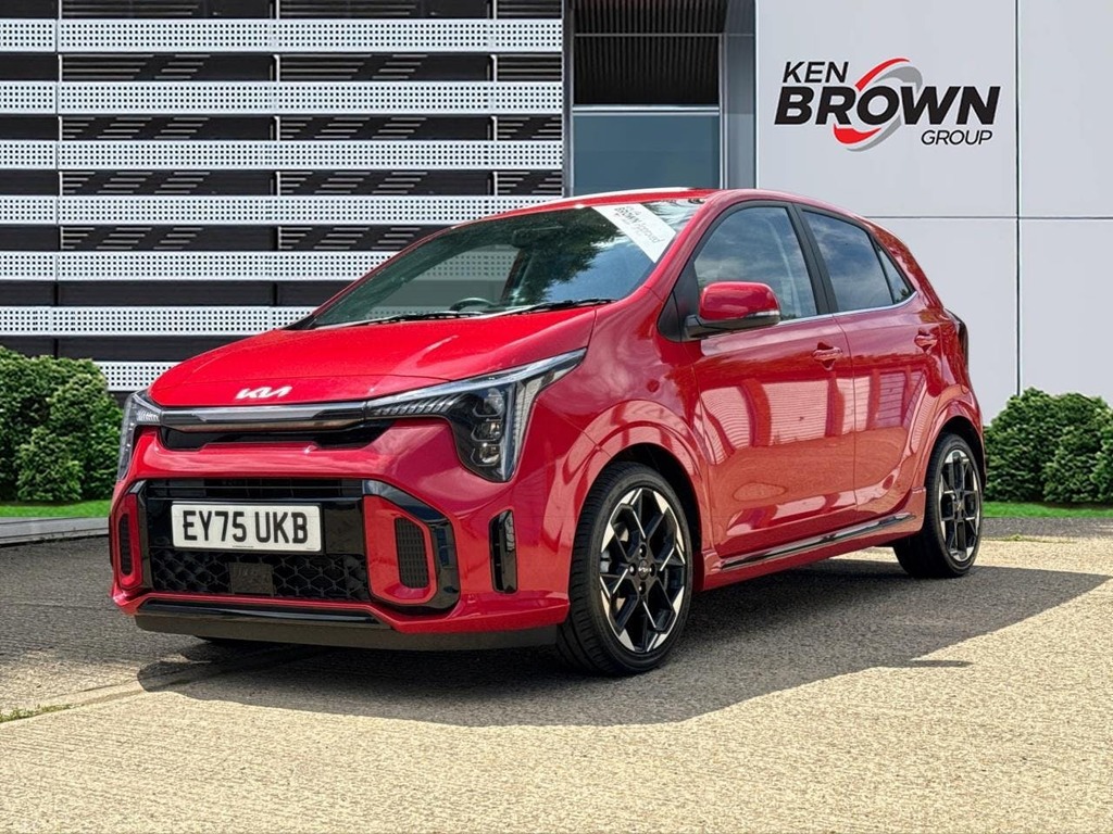 Kia Picanto 1.2 Gt Line S Hatchback Amt Red #6