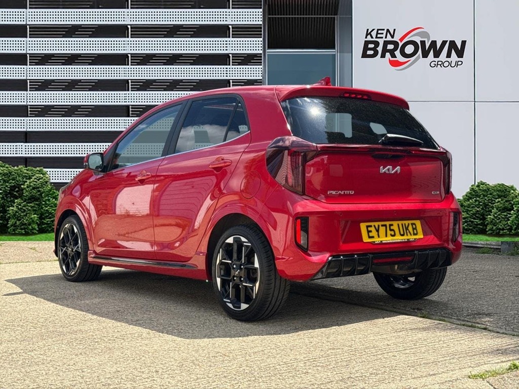 Kia Picanto 1.2 Gt Line S Hatchback Amt Red #2