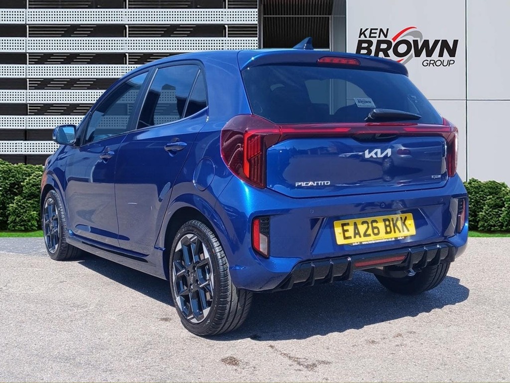 Kia Picanto 1.0 Gt Line S Hatchback Amt EA26BKK Blue #2