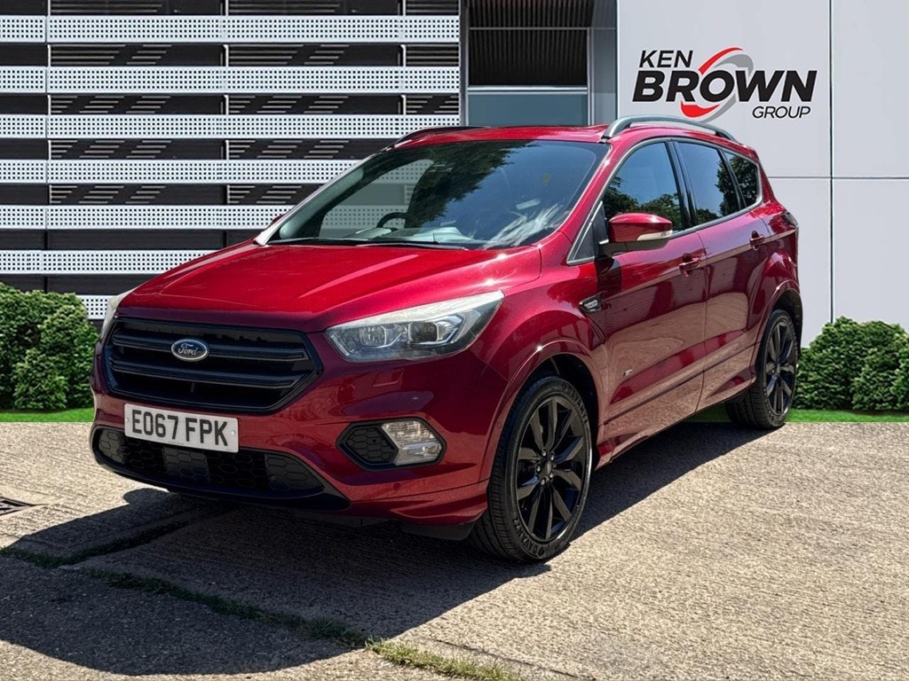 Ford Kuga 2.0 Tdci St Line X Suv Powershift Awd Red #4