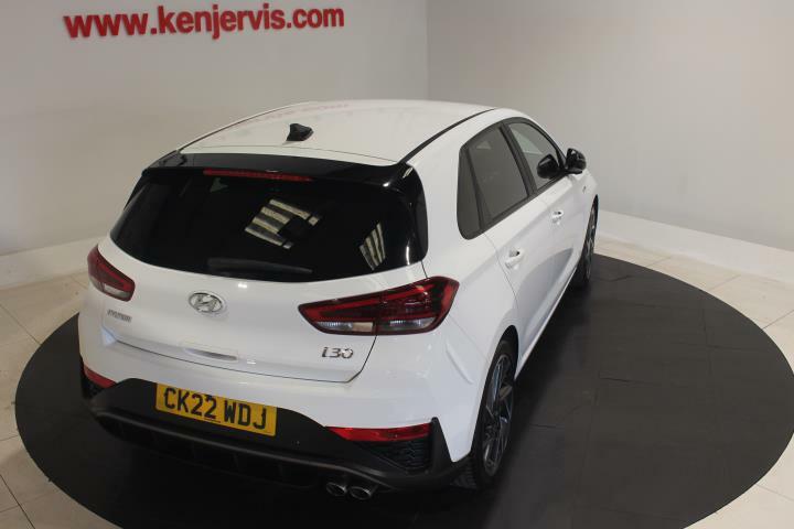 Hyundai I30 1.5 T-gdi Mhev N Line Hatchback Hybrid CK22WDJ White #6