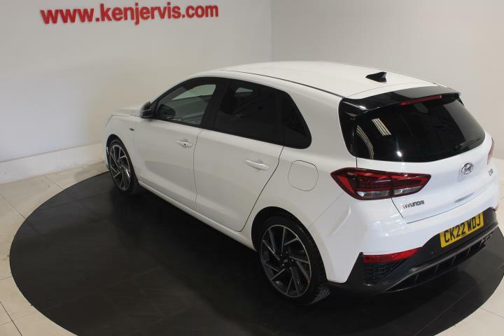 Hyundai I30 1.5 T-gdi Mhev N Line Hatchback Hybrid CK22WDJ White #4