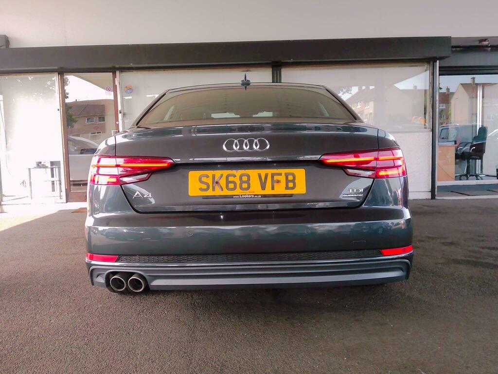 Audi A4 2.0 Tdi 40 S Line S Tronic Quattro Euro 6 S S SK68VFB Grey #6
