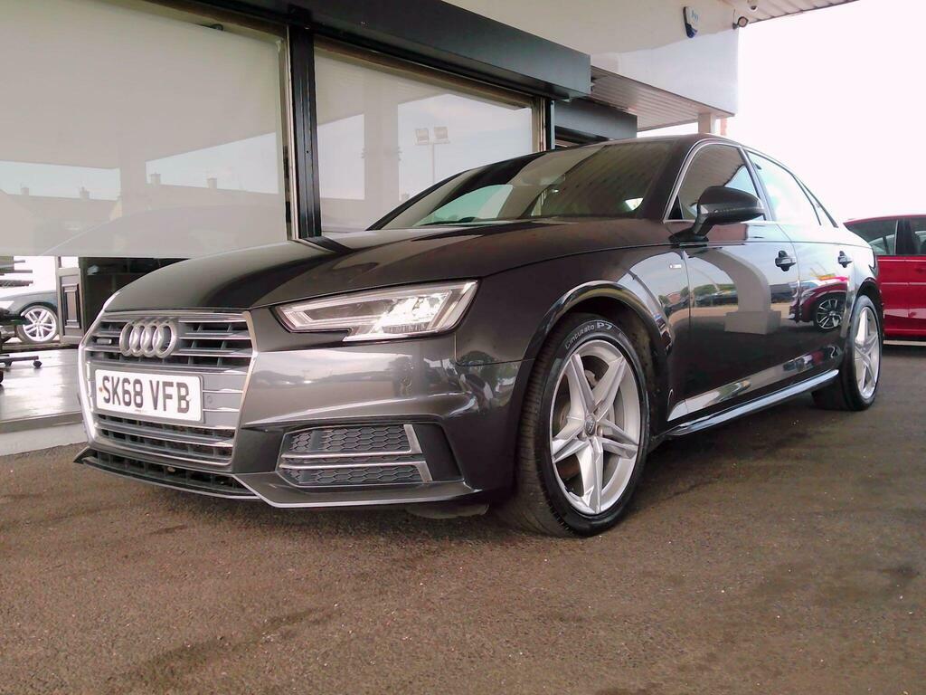 Audi A4 2.0 Tdi 40 S Line S Tronic Quattro Euro 6 S S Grey
