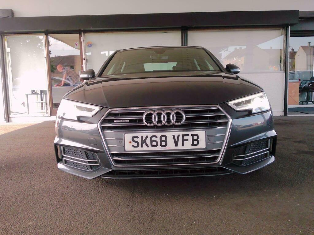 Audi A4 2.0 Tdi 40 S Line S Tronic Quattro Euro 6 S S SK68VFB Grey #5