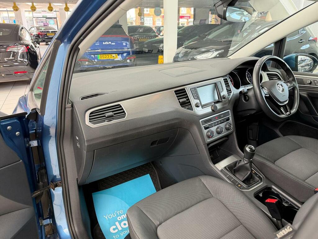 Volkswagen Golf SV 1.4 Tsi Bluemotion Tech Se Euro 6 Ss DG66ZWY Blue #2