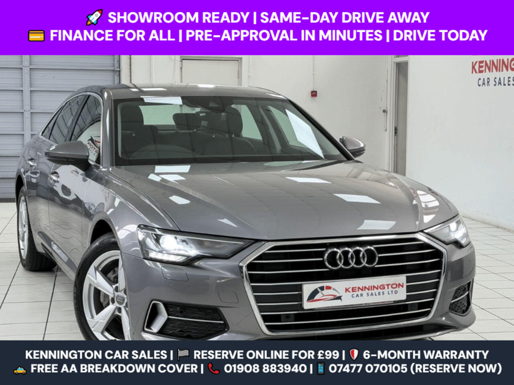 Audi A6 Saloon 2.0 Tdi 40 Sport S Tronic Euro 6 Ss Grey