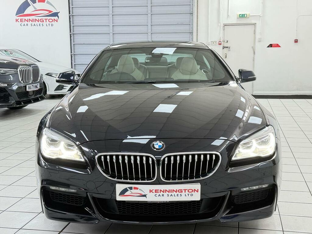 BMW 6 Series Gran Coupe 3.0 640D M Sport Euro 6 Ss HN18OHW Black #5