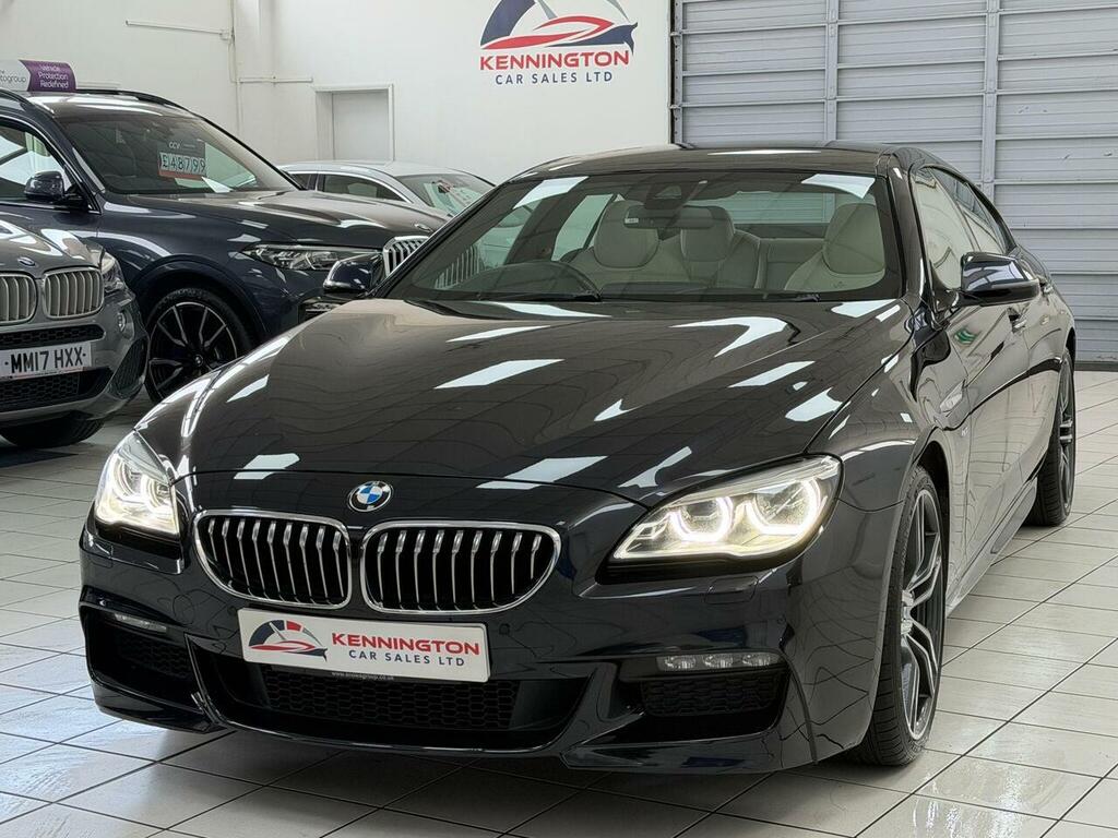 BMW 6 Series Gran Coupe 3.0 640D M Sport Euro 6 Ss HN18OHW Black #6