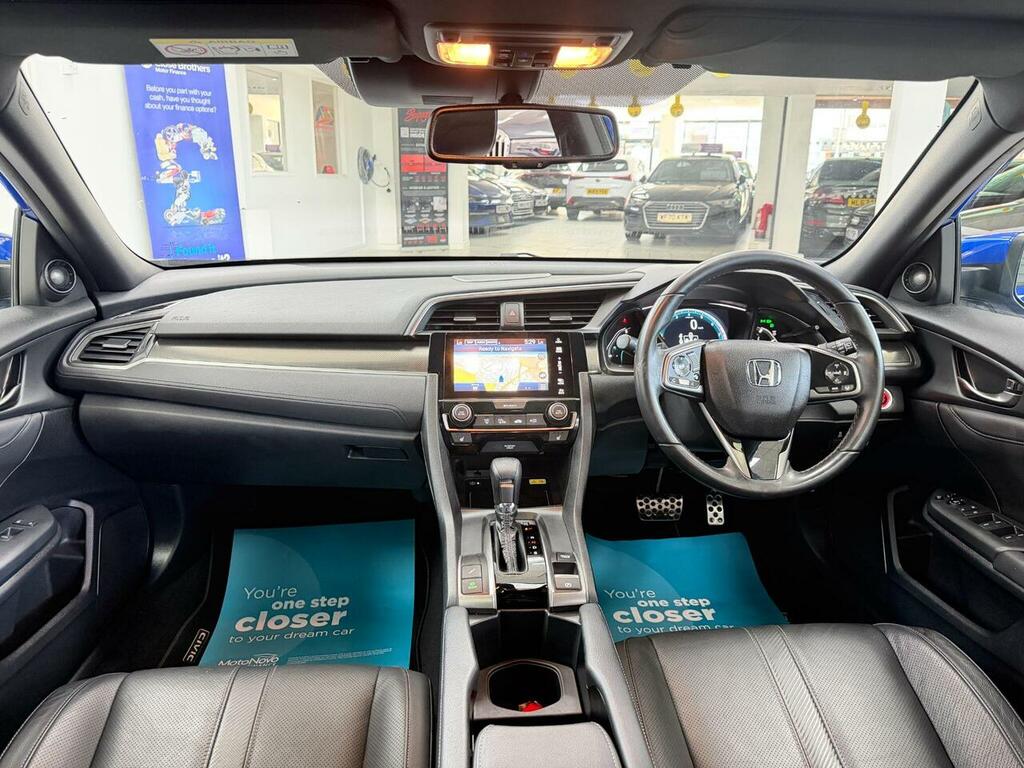 Honda Civic 1.5 Vtec Turbo Gpf Prestige Cvt Euro 6 Ss Blue