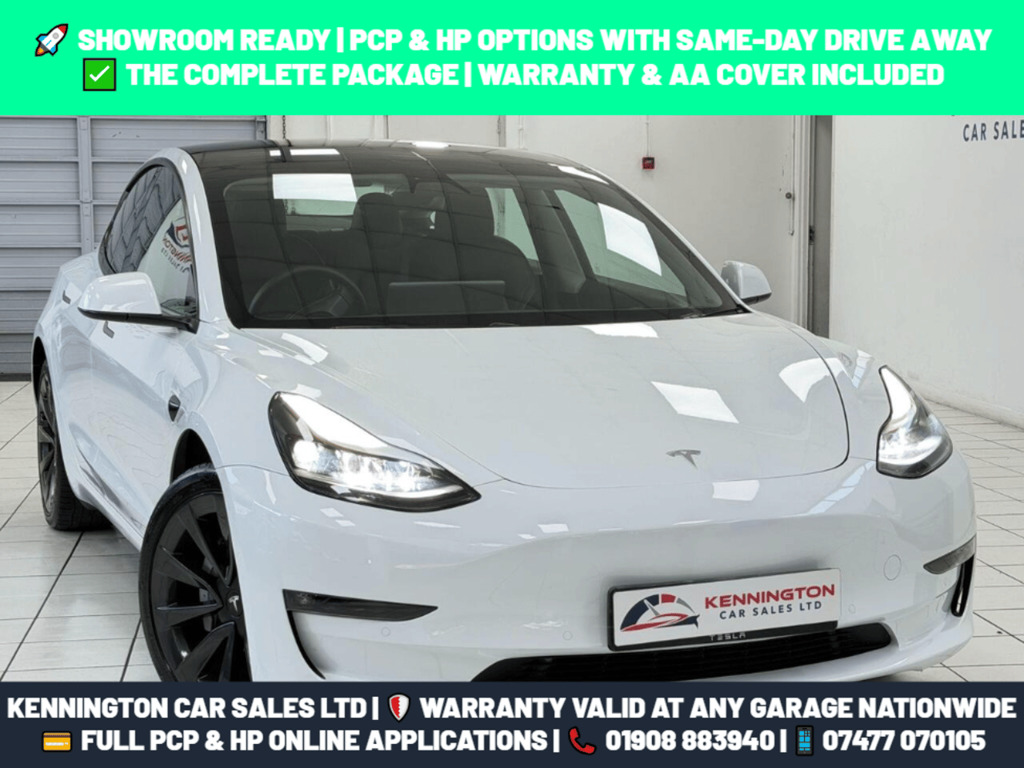 Tesla Model 3 Dual Motor Long Range 4Wde White