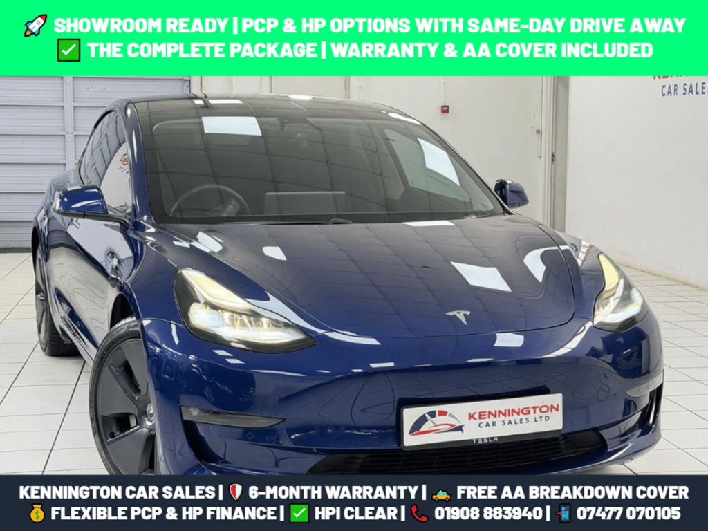 Tesla Model 3 Dual Motor Long Range 4Wde Blue