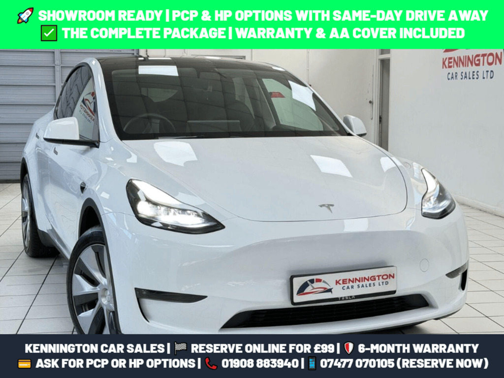 Tesla Model Y Dual Motor Long Range 4Wde White