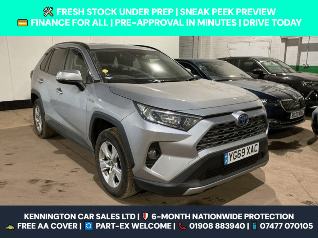 Toyota Rav 4 2.5 Vvt-h Icon Cvt Euro 6 Ss Silver