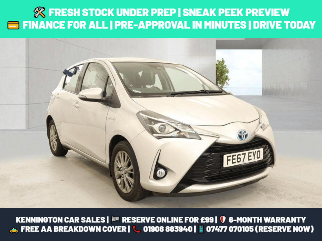 Toyota Yaris 1.5 Vvt-h Icon E-cvt Euro 6 Ss Silver