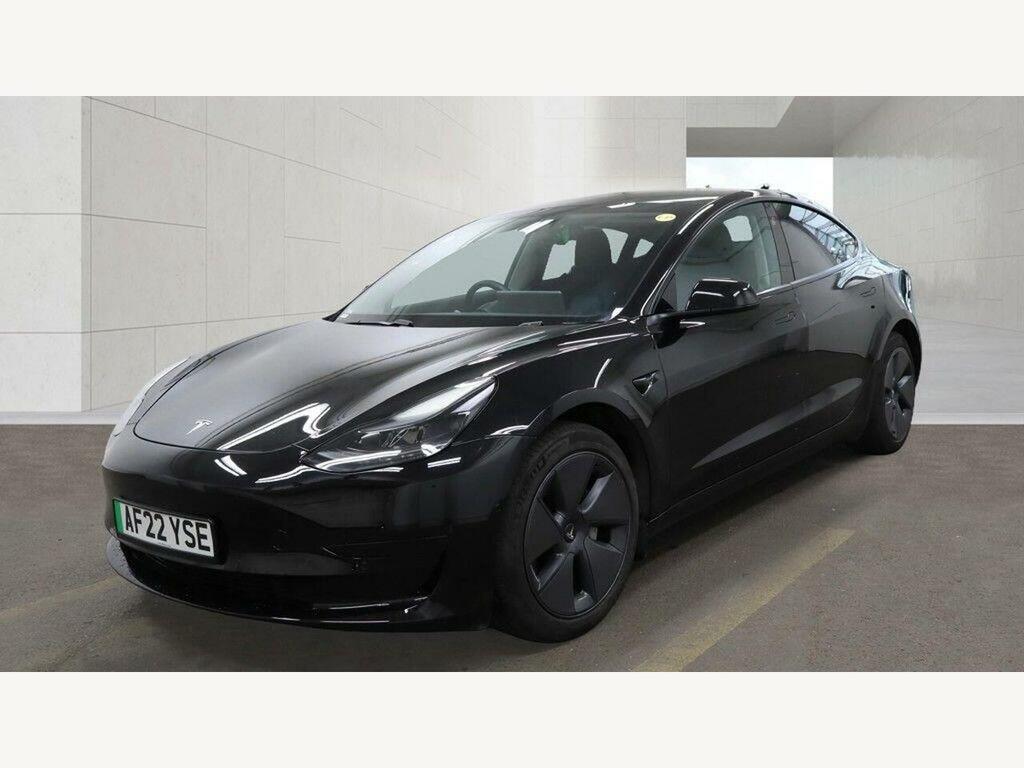 Tesla Model 3 Standard Range Plus Rwd AF22YSE Black