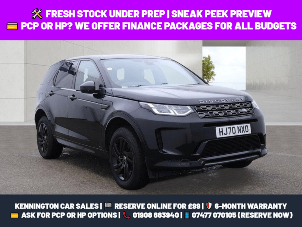 Land Rover Discovery Sport 2.0 D150 Mhev R-dynamic S 4Wd Euro 6 Ss Black
