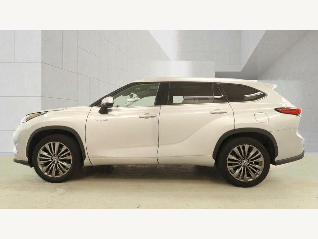 Toyota Highlander 2.5 Vvt-i Hybrid Excel Cvt White #8