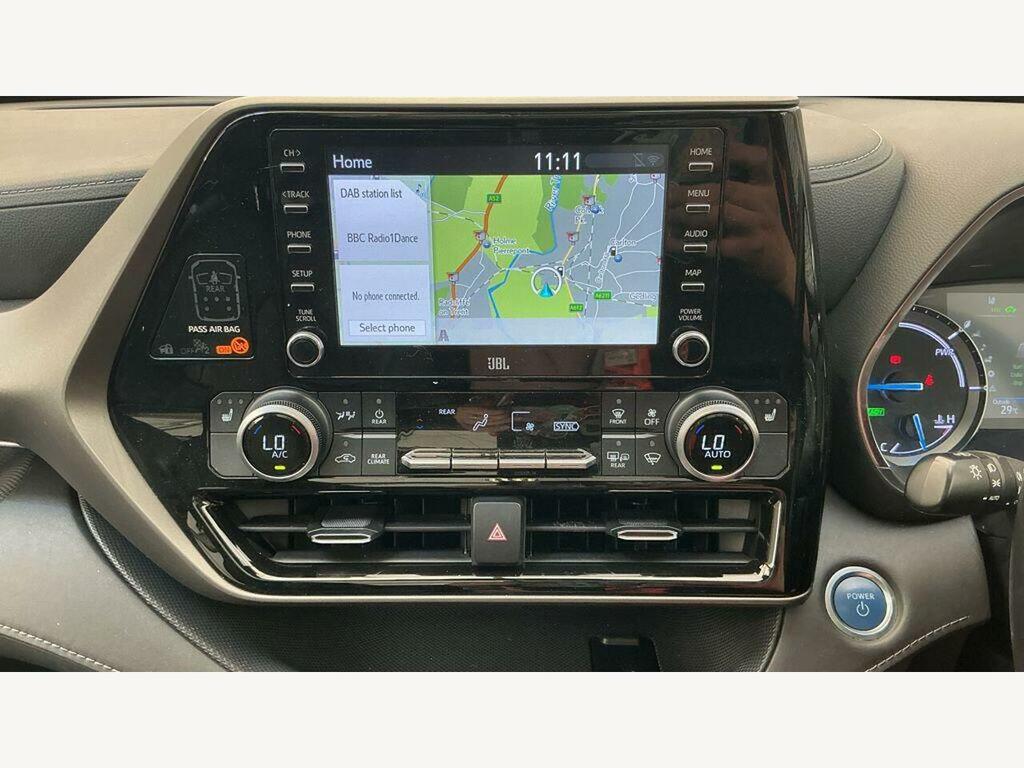 Toyota Highlander 2.5 Vvt-i Hybrid Excel Cvt White #15