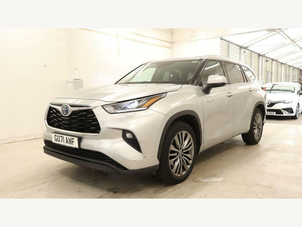 Toyota Highlander 2.5 Vvt-h Excel Cvt 4Wd Euro 6 Ss Silver #2