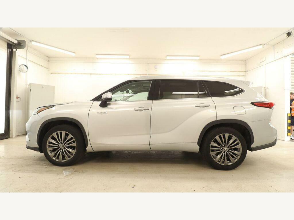 Toyota Highlander 2.5 Vvt-i Hybrid Excel Cvt White #7
