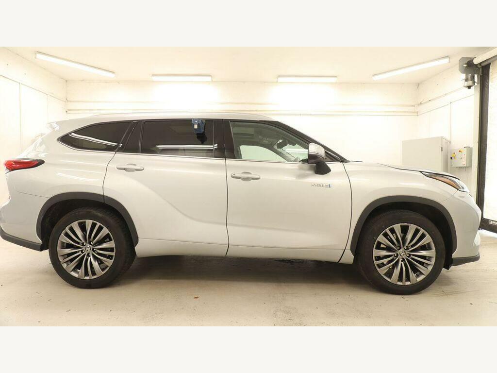 Toyota Highlander 2.5 Vvt-i Hybrid Excel Cvt White #9