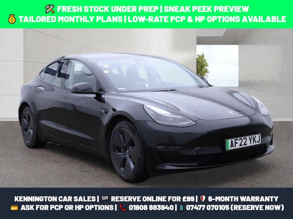 Tesla Model 3 Dual Motor Long Range 4Wde AF22YKJ Black