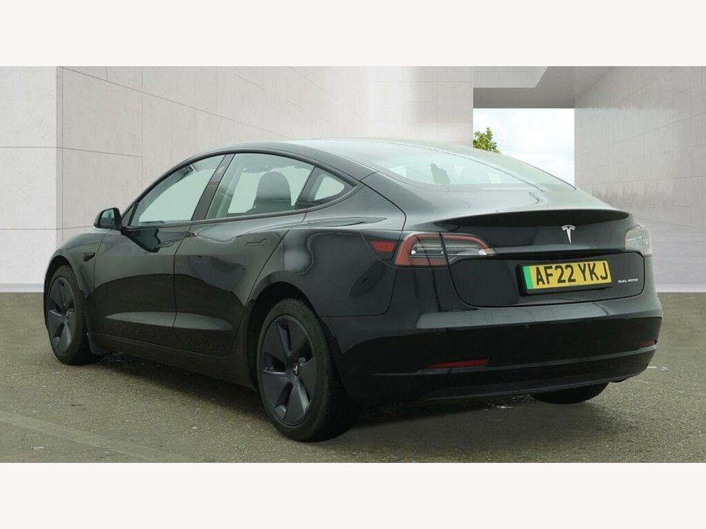 Tesla Model 3 Dual Motor Long Range 4Wde AF22YKJ Black #3