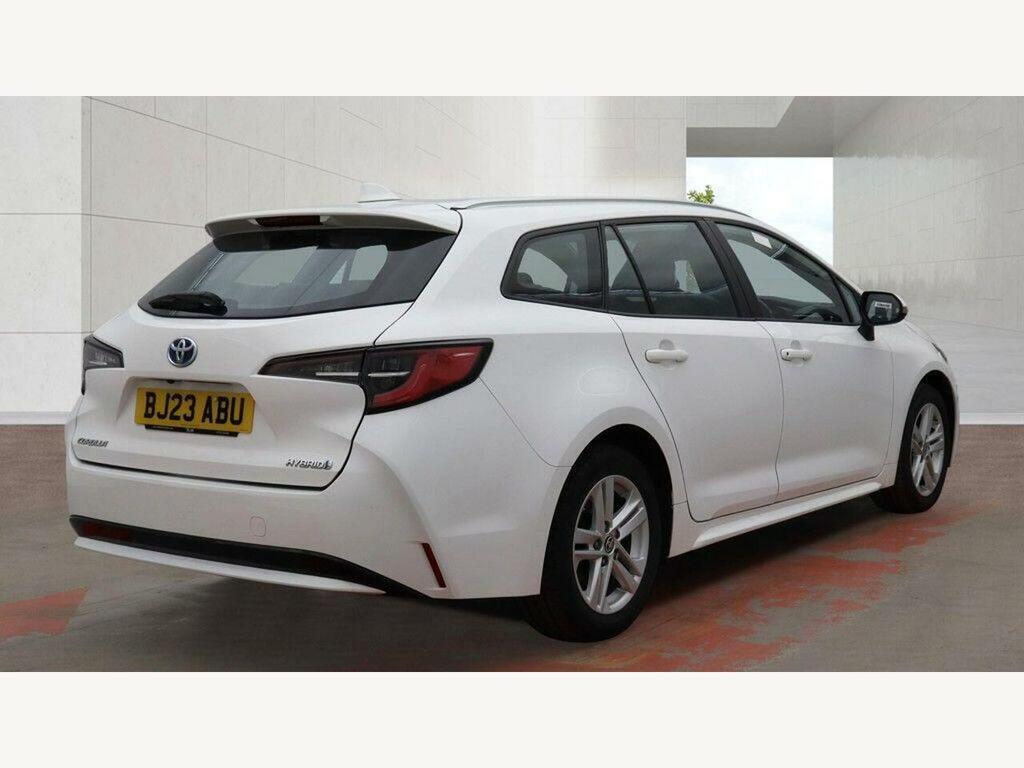 Toyota Corolla 1.8 Vvt-h Icon Touring Sports Cvt Euro 6 Ss White #6