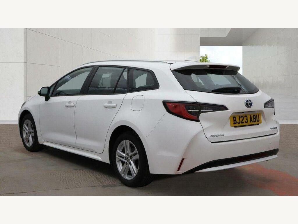 Toyota Corolla 1.8 Vvt-h Icon Touring Sports Cvt Euro 6 Ss White #3